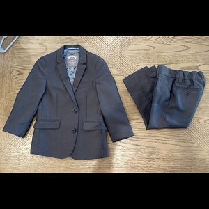 4T Boys Charcoal Suit